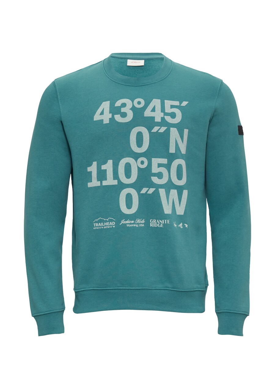 

Свитер s.Oliver Sweatshirt, изумрудный