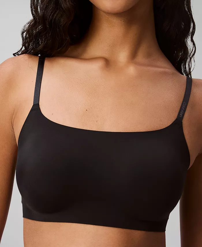 

Невидимый удобный слегка уплотненный ретро-бралетт QF4783 Calvin Klein, фиолетовый