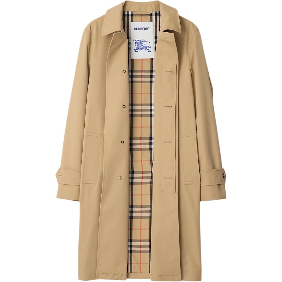 Пальто Мужское Льняный Burberry, цвет Linen — фото 2
