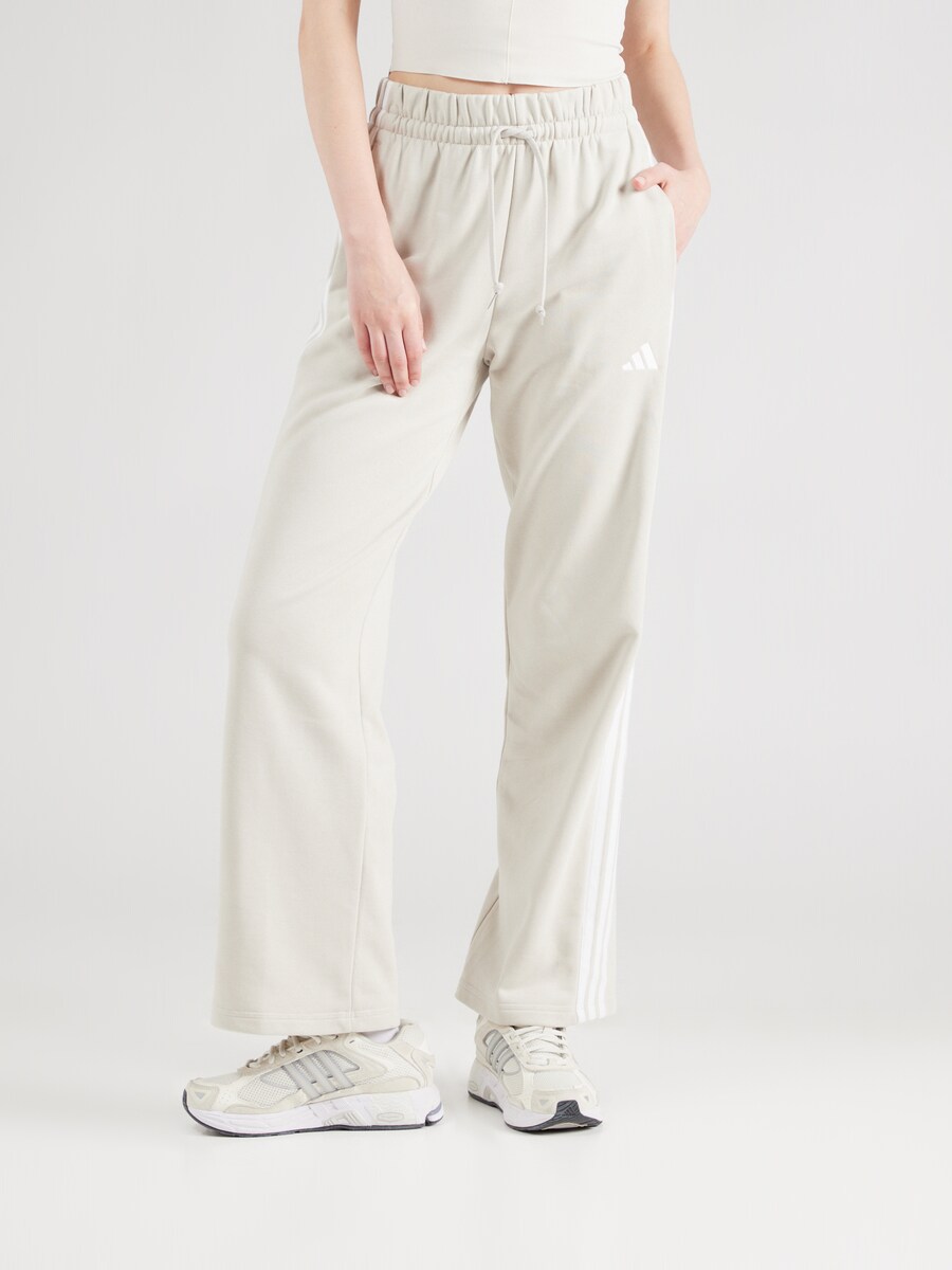 Широкие тренировочные брюки ADIDAS SPORTSWEAR Essentials, цвет Kitt — фото 2