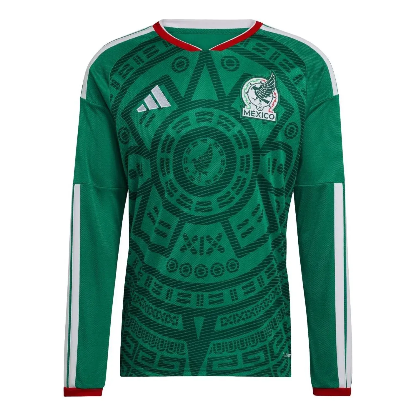 Футболка с длинным рукавом Adidas Mexico 26 Home 'Bold Green'
