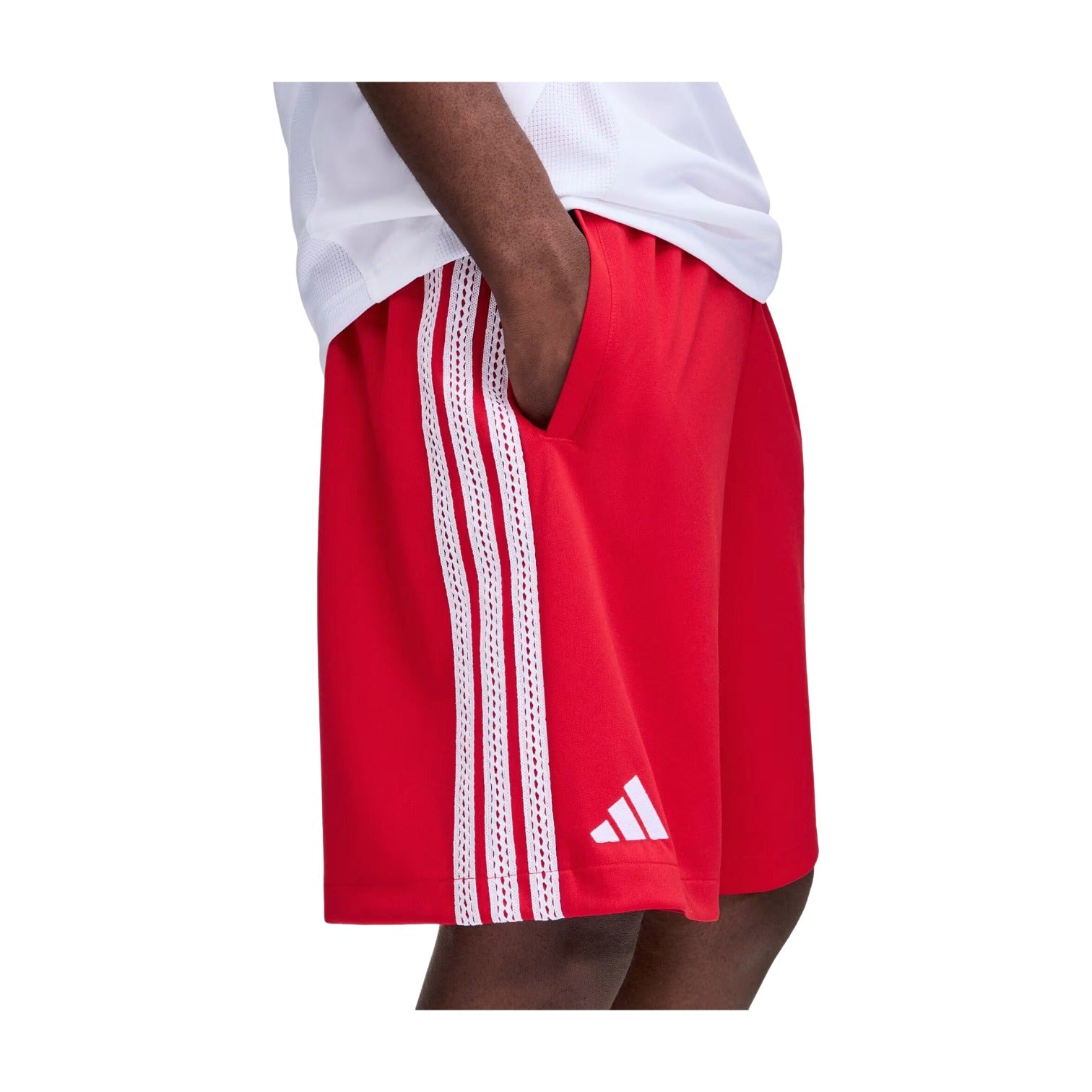 Шорты Adidas x Arte Antwerp 'Better Scarlet' — фото 3