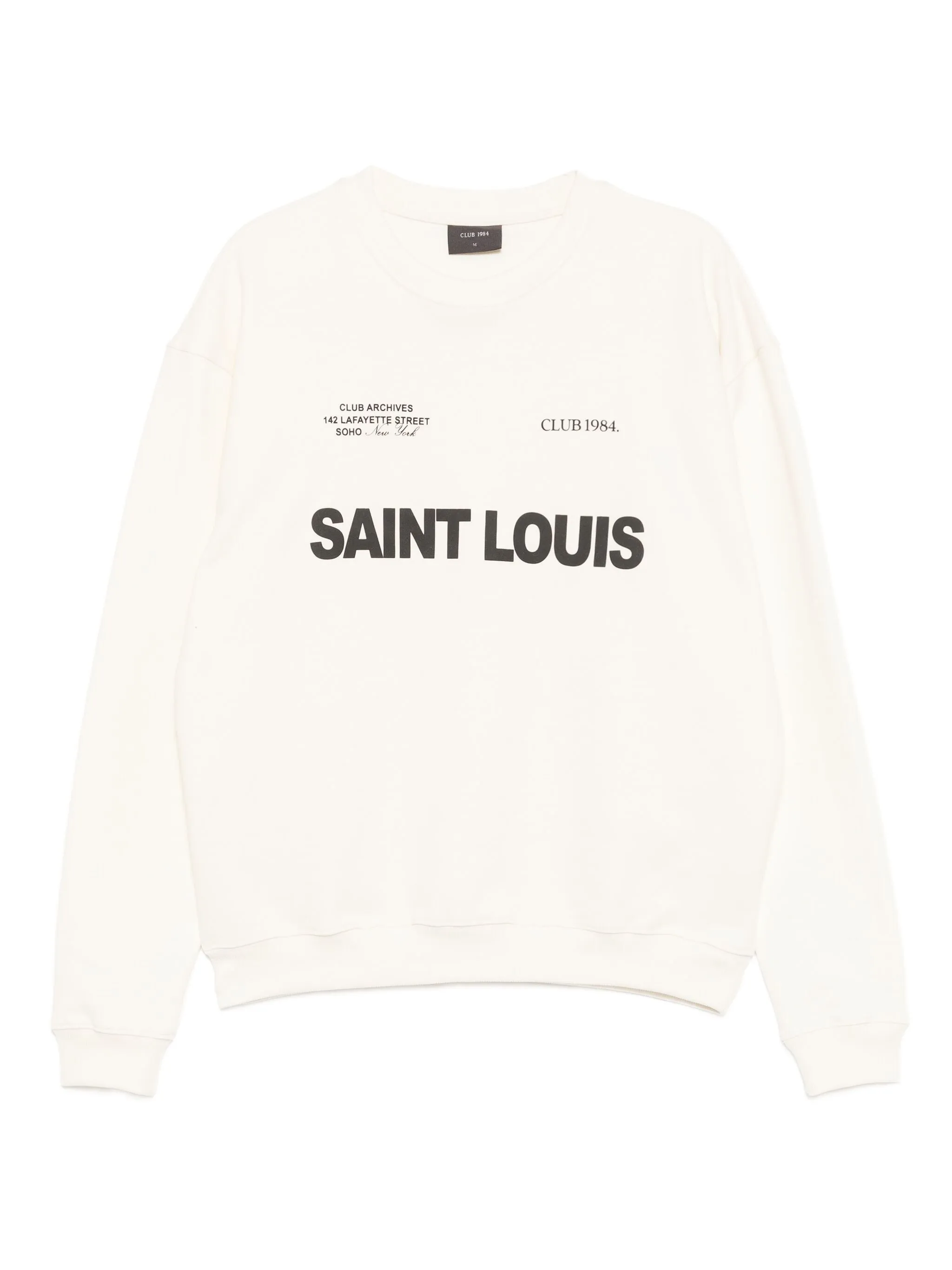 

Толстовка Saint Louis Club 1984, кремовый