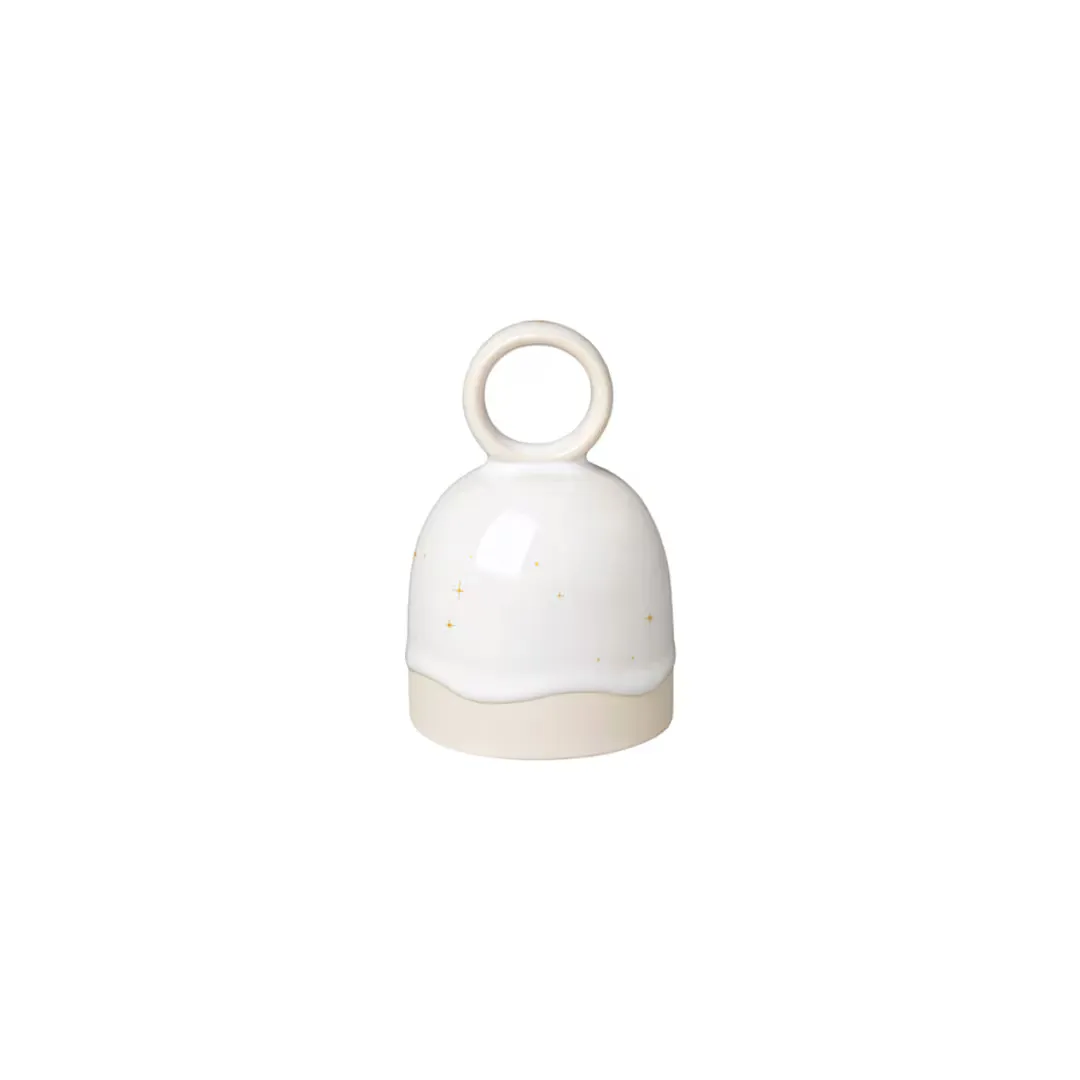 

Декоративный настольный колокольчик Villeroy & Boch Winter Glow, бежевый