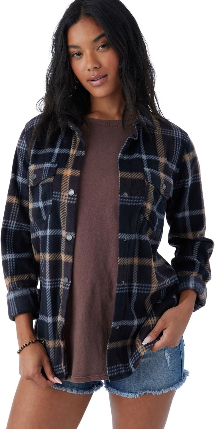 

Топ O'Neill Zuma Plaid, черный