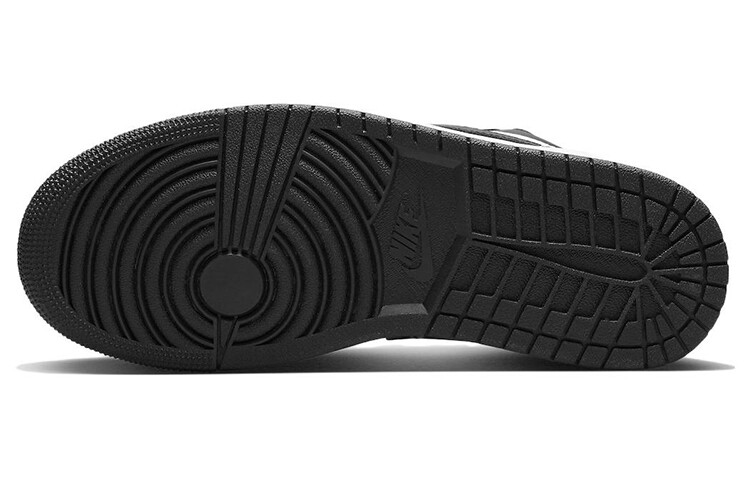 Jordan Air Jordan 1 винтажные баскетбольные кроссовки женские, Black — фото 4