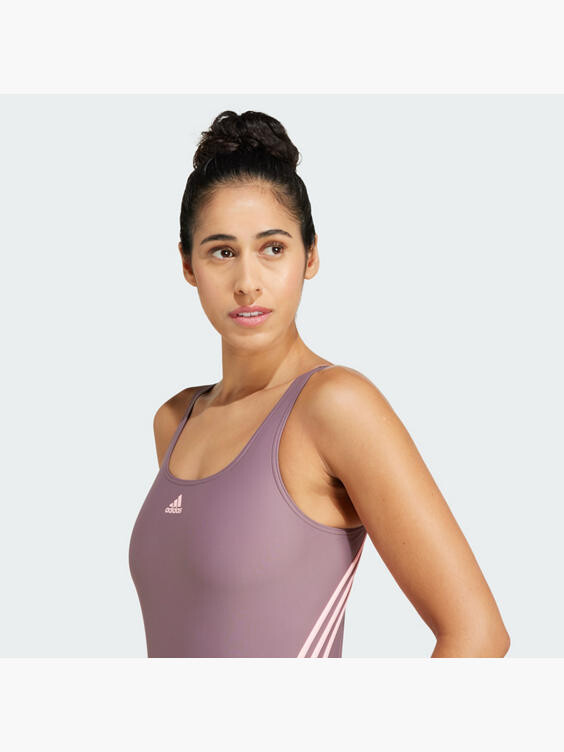 

Купальник adidas с 3 полосками Adidas, фиолетовый