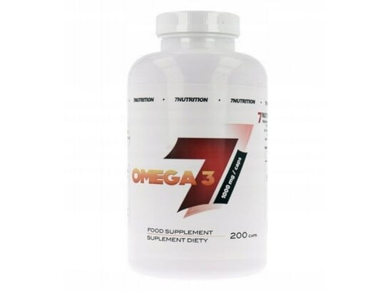 

7Nutrition, Витамины и минералы, Омега-3 65% 1000мг, 200 капс.