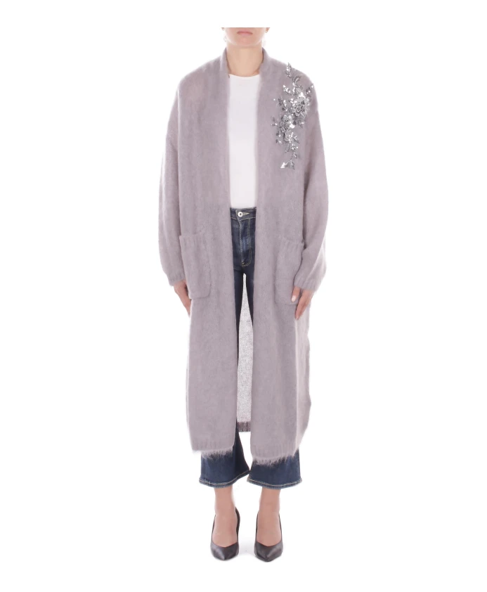 

Серый пуловер Blugirl Blugirl, серый