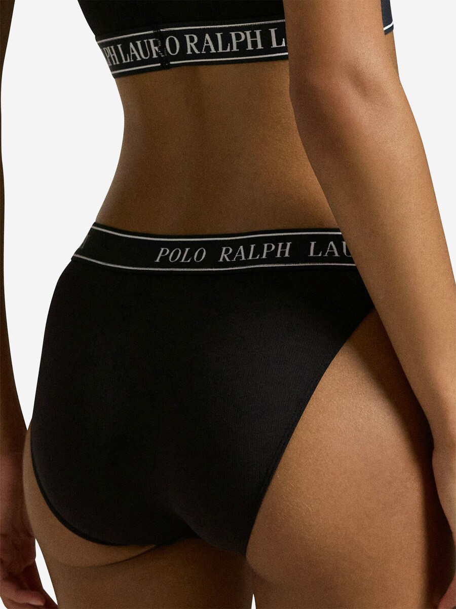 Трусики Polo Ralph Lauren Essentials, черный — фото 2