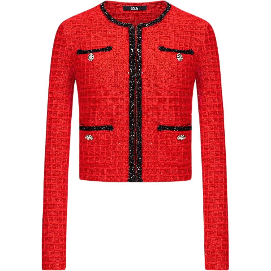

KARL LAGERFELD / Karl Lagerfeld Jeans Красная куртка KARL LAGERFELD FW24, Red