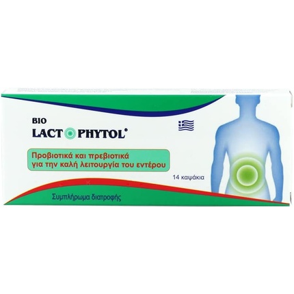 

Пробиотики и пребиотики Medichrom Bio Lactophytol для хорошей работы кишечника 14 капсул Fotopharmacy