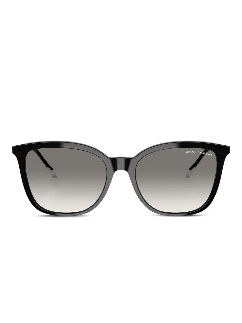 

Солнцезащитные очки в квадратной оправе Armani Exchange, черный