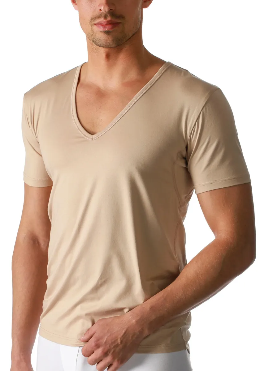 

Майка Mey "DRY COTTON FUNCTIONAL" с глубоким V-образным вырезом, цвет Natur