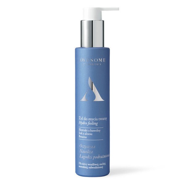 

Увлажняющий гель для умывания лица, 100 мл Awesome Cosmetics Hydro feeling