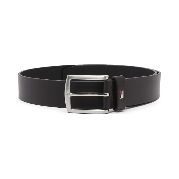 

Кожаный ремень новый ремень Denton 3.5 Tommy Hilfiger, черный