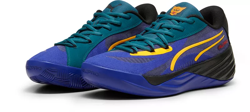 Баскетбольные кроссовки PUMA All-Pro NITRO, черный/фиолетовый — фото 4
