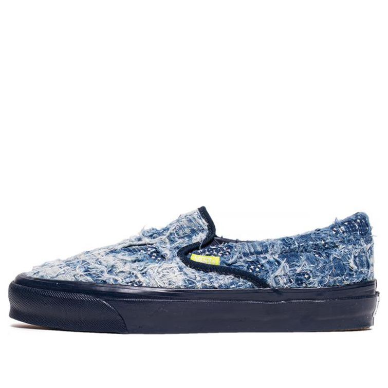 

Кеды Vans FDMTL x OG Classic Slip-On LX 'Distressed Indigo', синий