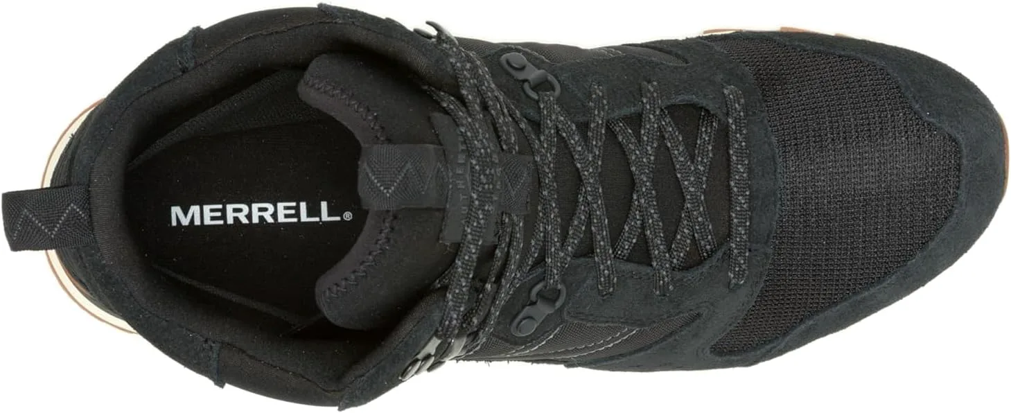 Мужские кроссовки Merrell Alpine 83 Sneaker Recraft Mid водонепроницаемые, черный — фото 2