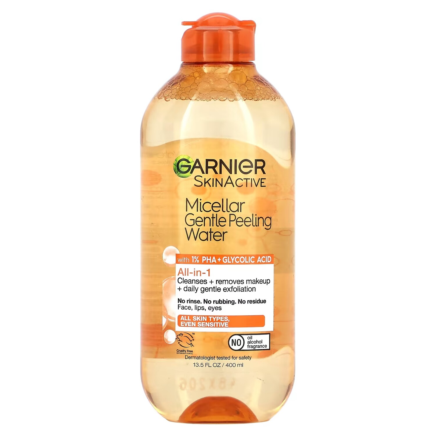 

Мицеллярная вода Garnier SkinActive для деликатного пилинга 400 мл (13,5 жидк. Унции)