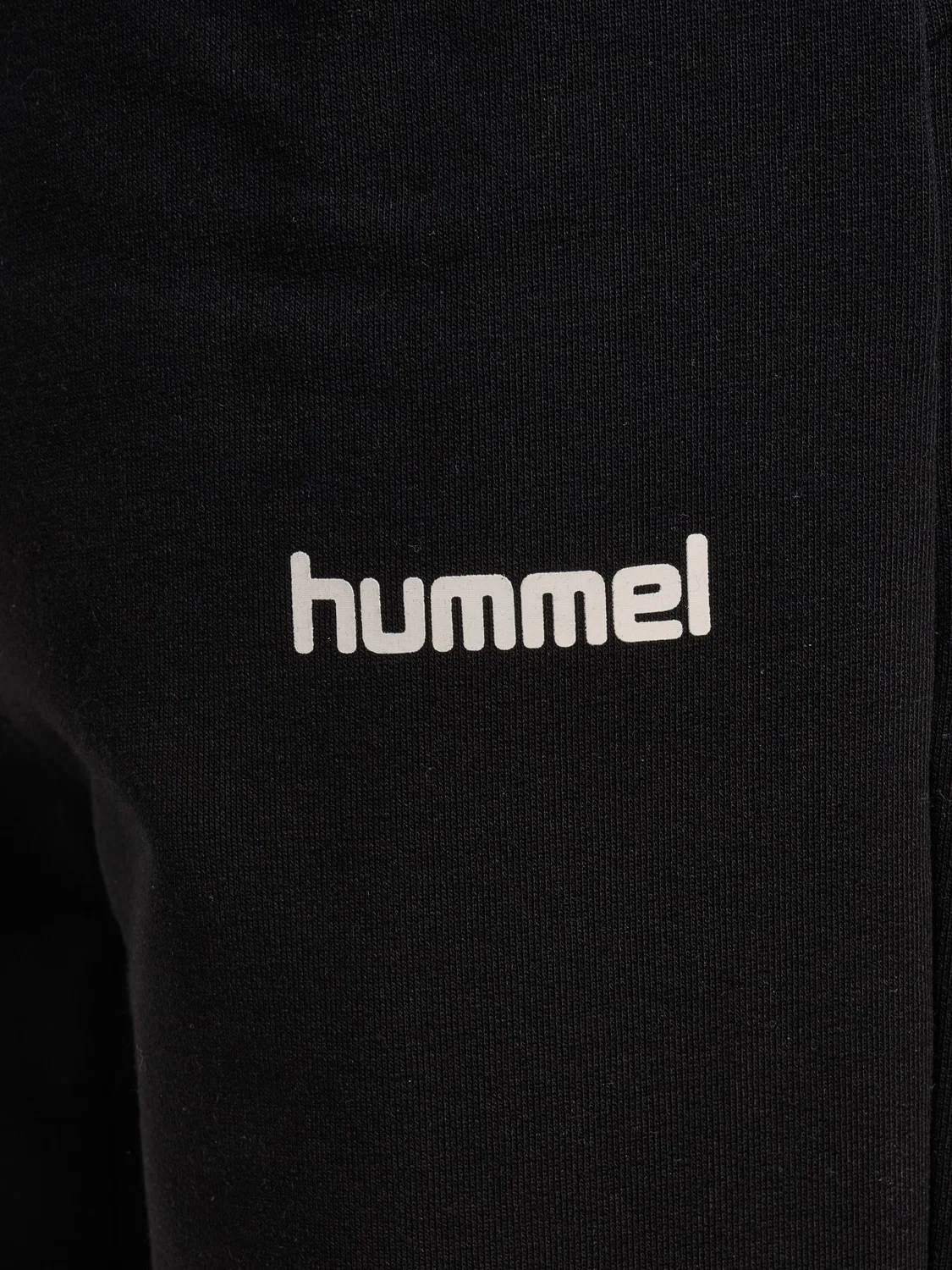 Спортивные штаны из футера, Hummel, черный — фото 3