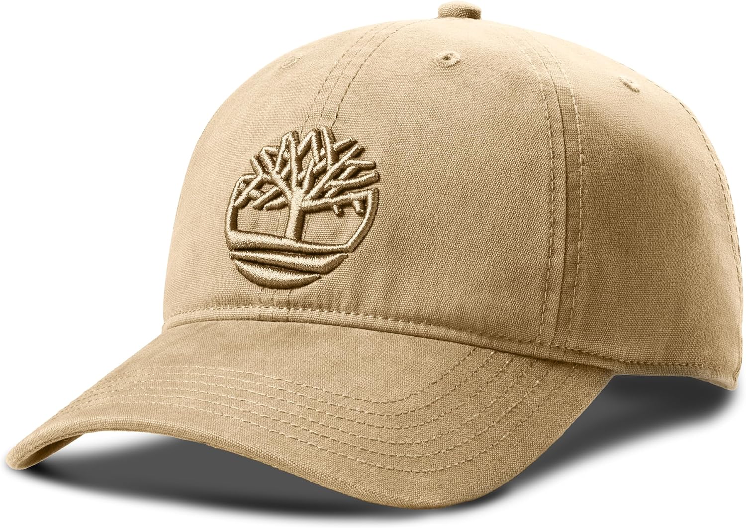 

Timberland Soundview мужская бейсболка - хлопковый канвас, регулируемая, легкая и стильная шапка для активного отдыха, Tan