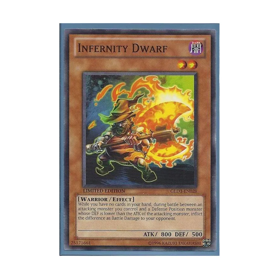

CCG Инфернальный гном (Обычный), Yu-Gi-Oh - Gold Series 3 - Singles
