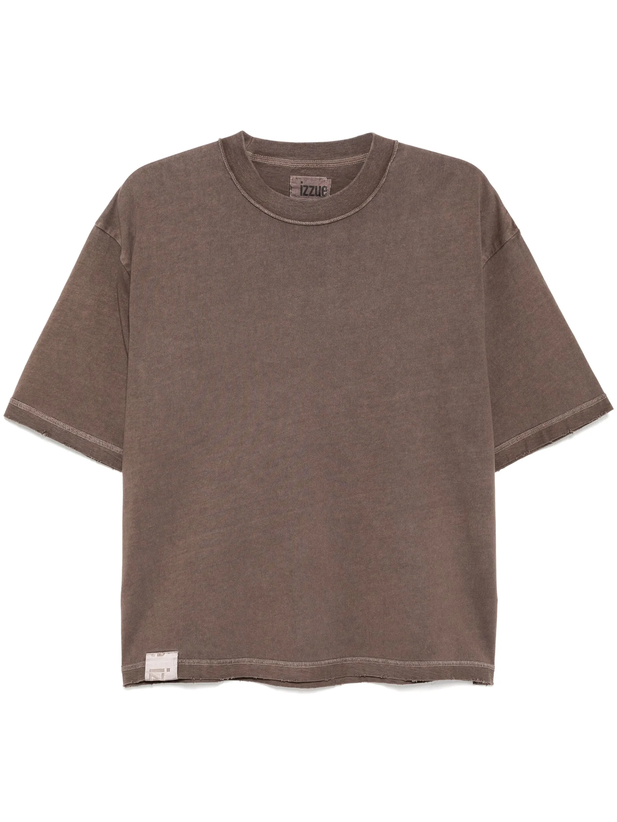 

Футболка с круглым вырезом Izzue, коричневый