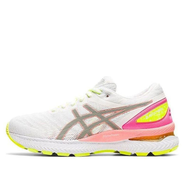 Кроссовки гелевые нимбус 22 облегченный показ Asics, белый