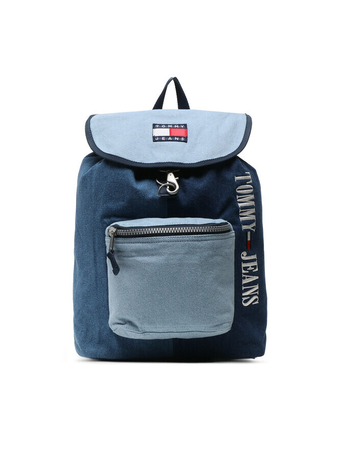

Рюкзак Tjm Heritage Denim Flap Backpack Tommy Jeans, синий