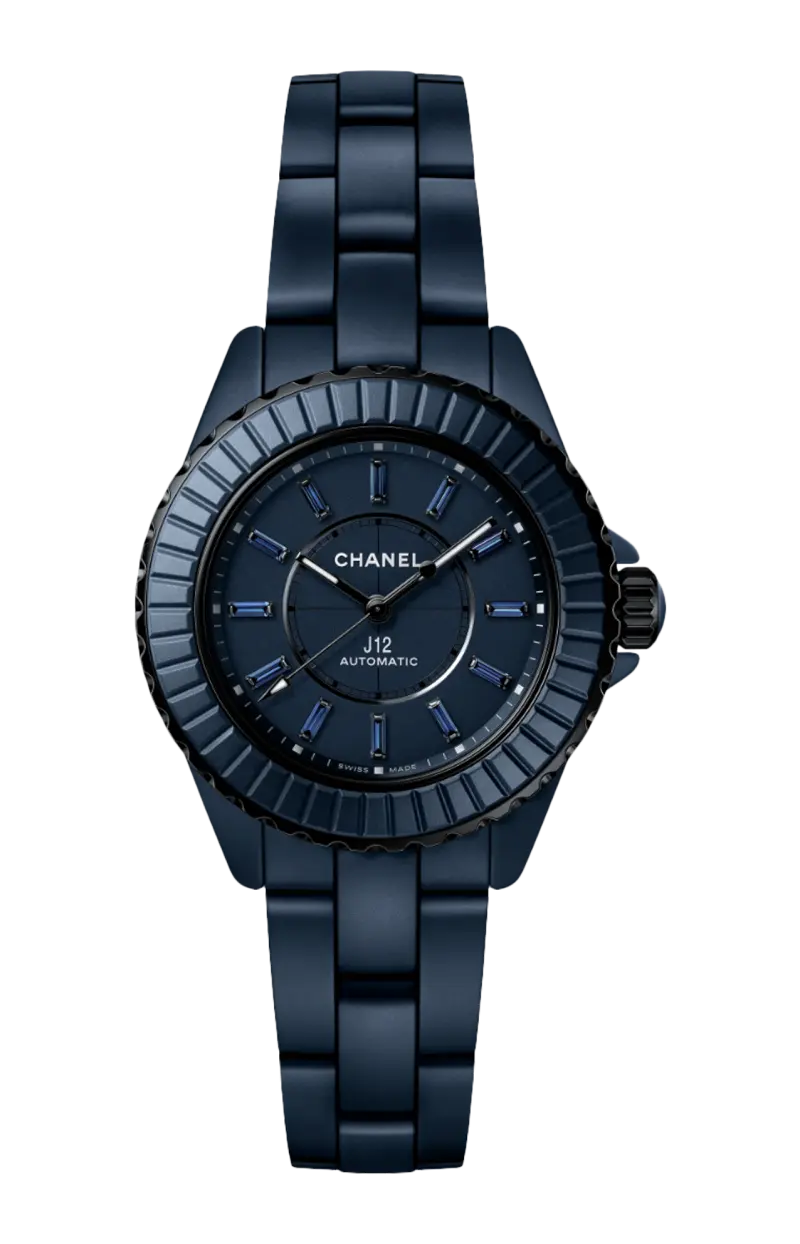 

J12 bleu calibro 12.2, 33 мм - лимитированная серия - h10309 CHANEL