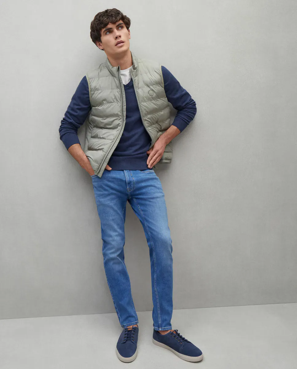 

Мужской легкий водоотталкивающий жилет с подкладкой Easy Wear, цвет Musgo