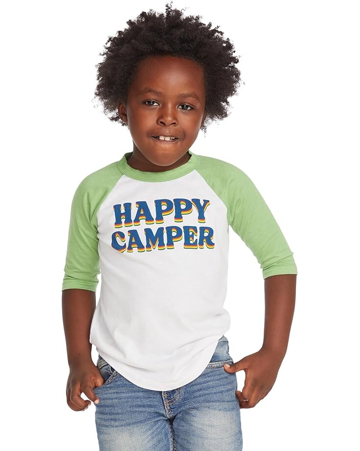 

Футболка Chaser Kids Happy Camper Raglan Tee, белый