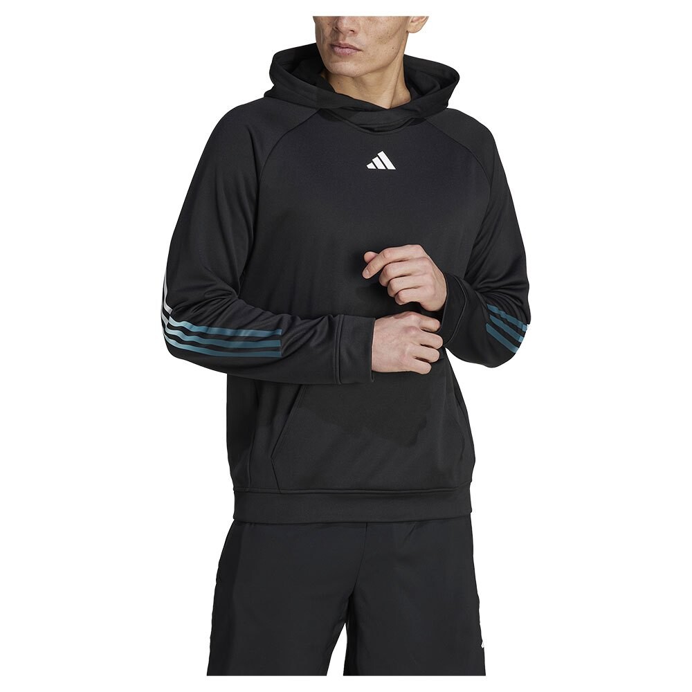 

Толстовка adidas Icons 3 Stripes Full Zip, черный