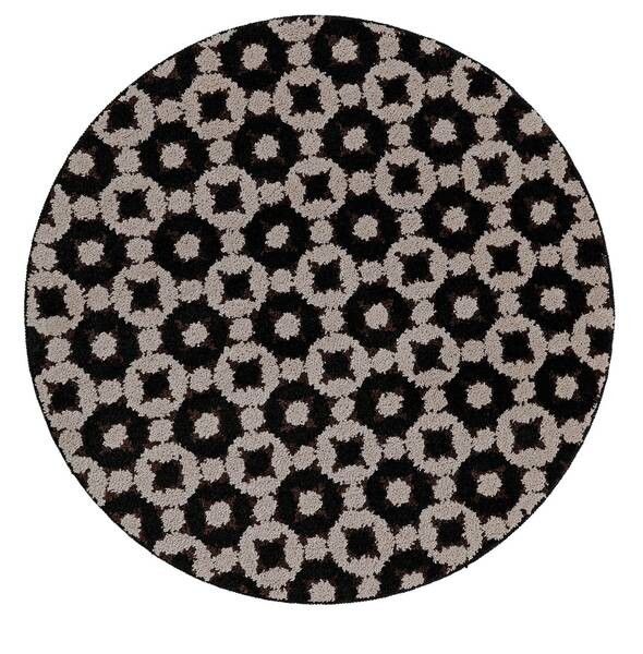 

Коврик для ванной Wecon home basics J&J, 90x1,5x90x90 см цвет schwarz braun