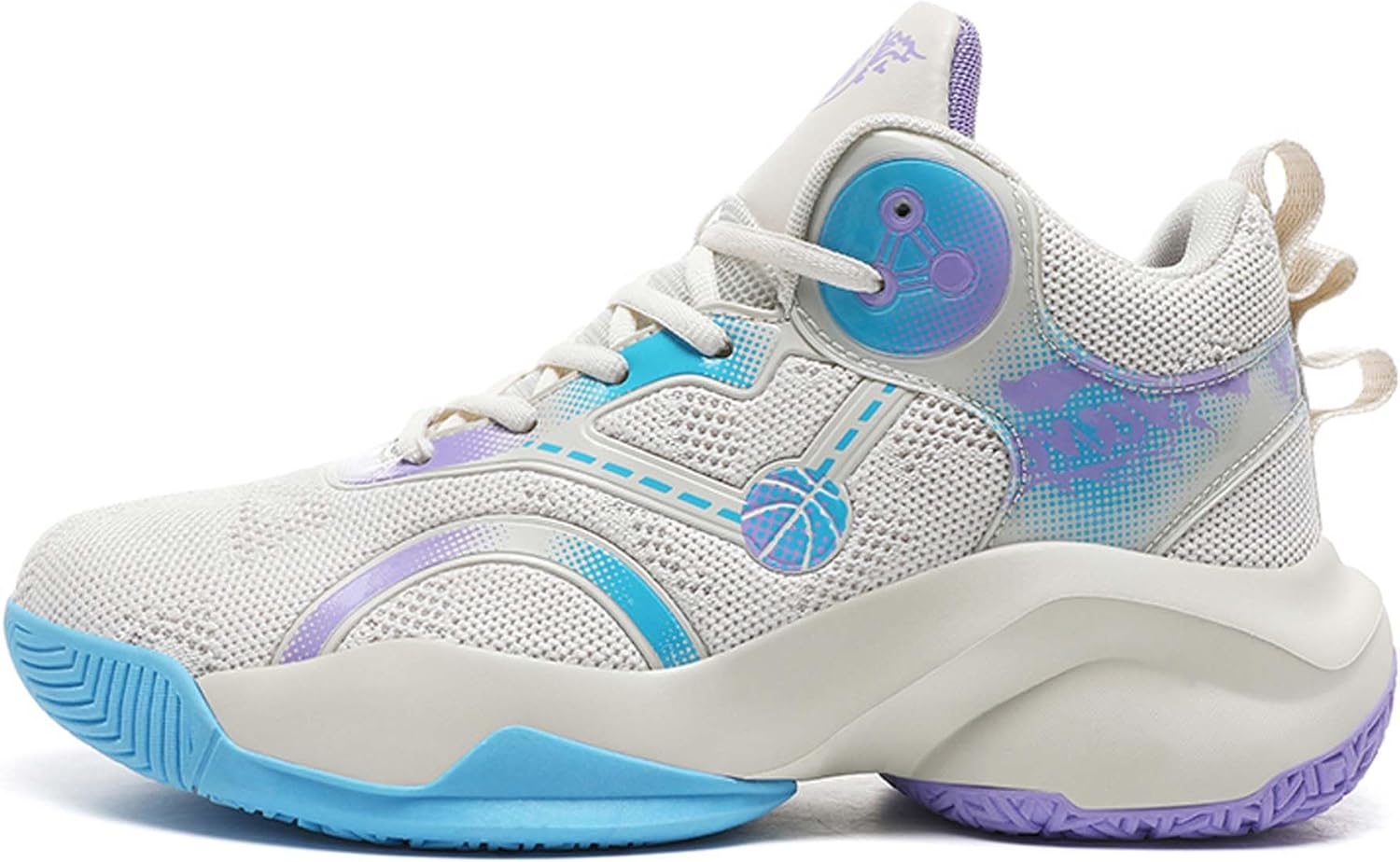 

Мужские баскетбольные кроссовки с шнуровкой Dzbajrqm, бежевый