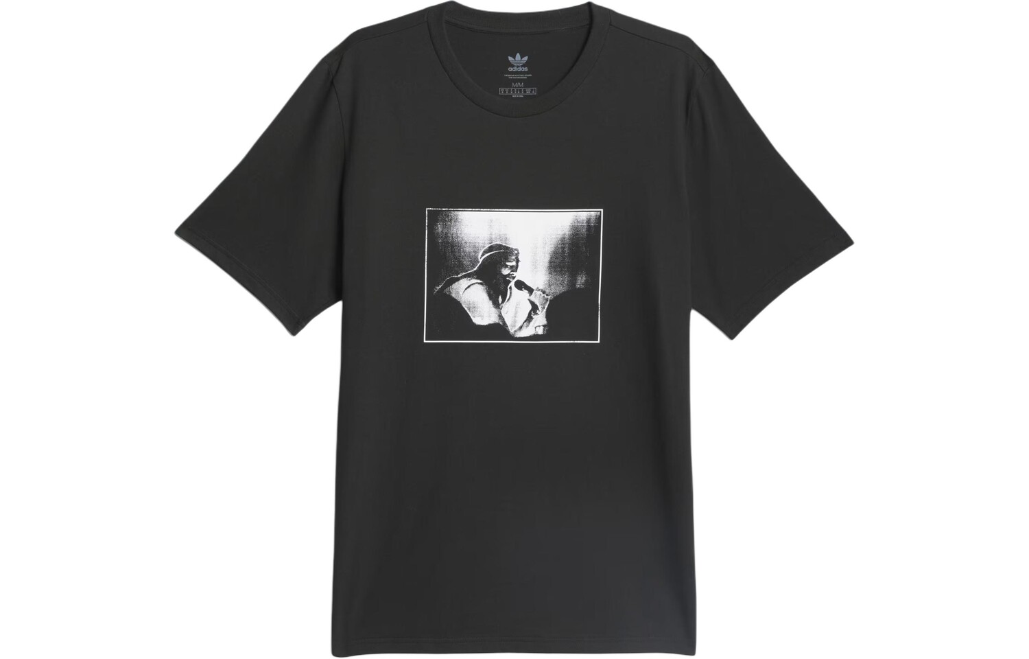 

Футболка унисекс черная Adidas Originals, черный