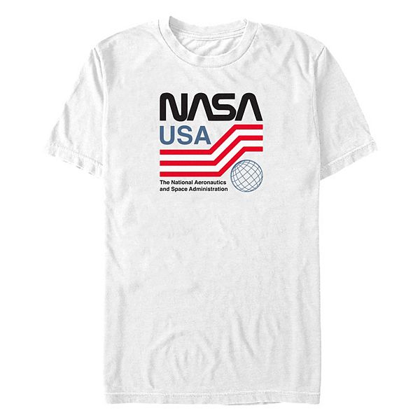 

Футболка Big & Tall с принтом NASA USA Americana Licensed Character