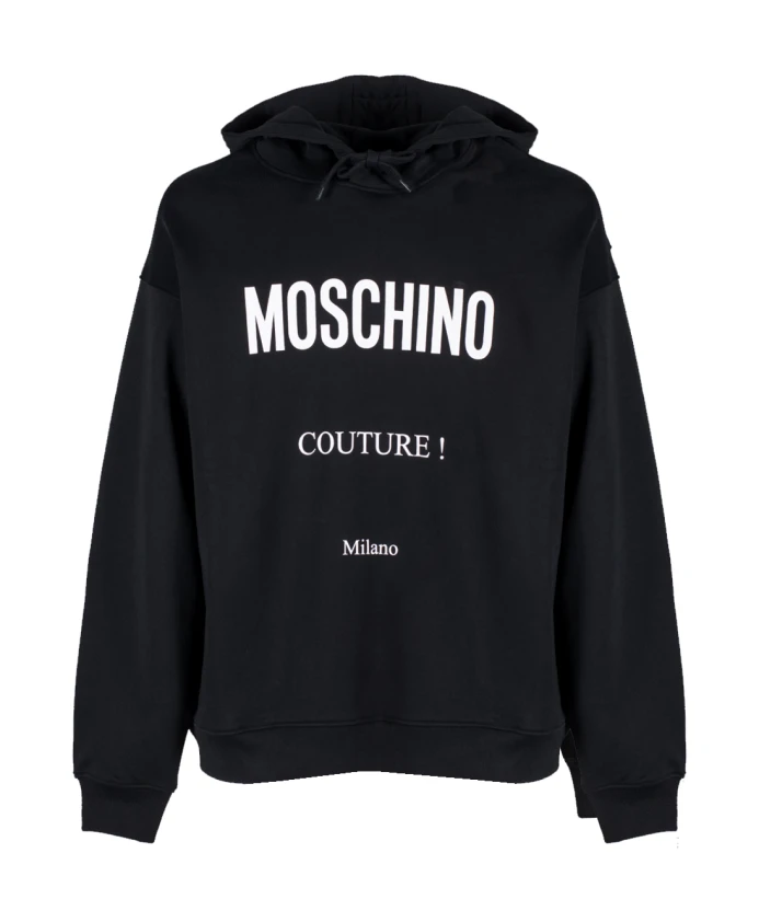 

Классическая толстовка с лейблом Moschino, черный