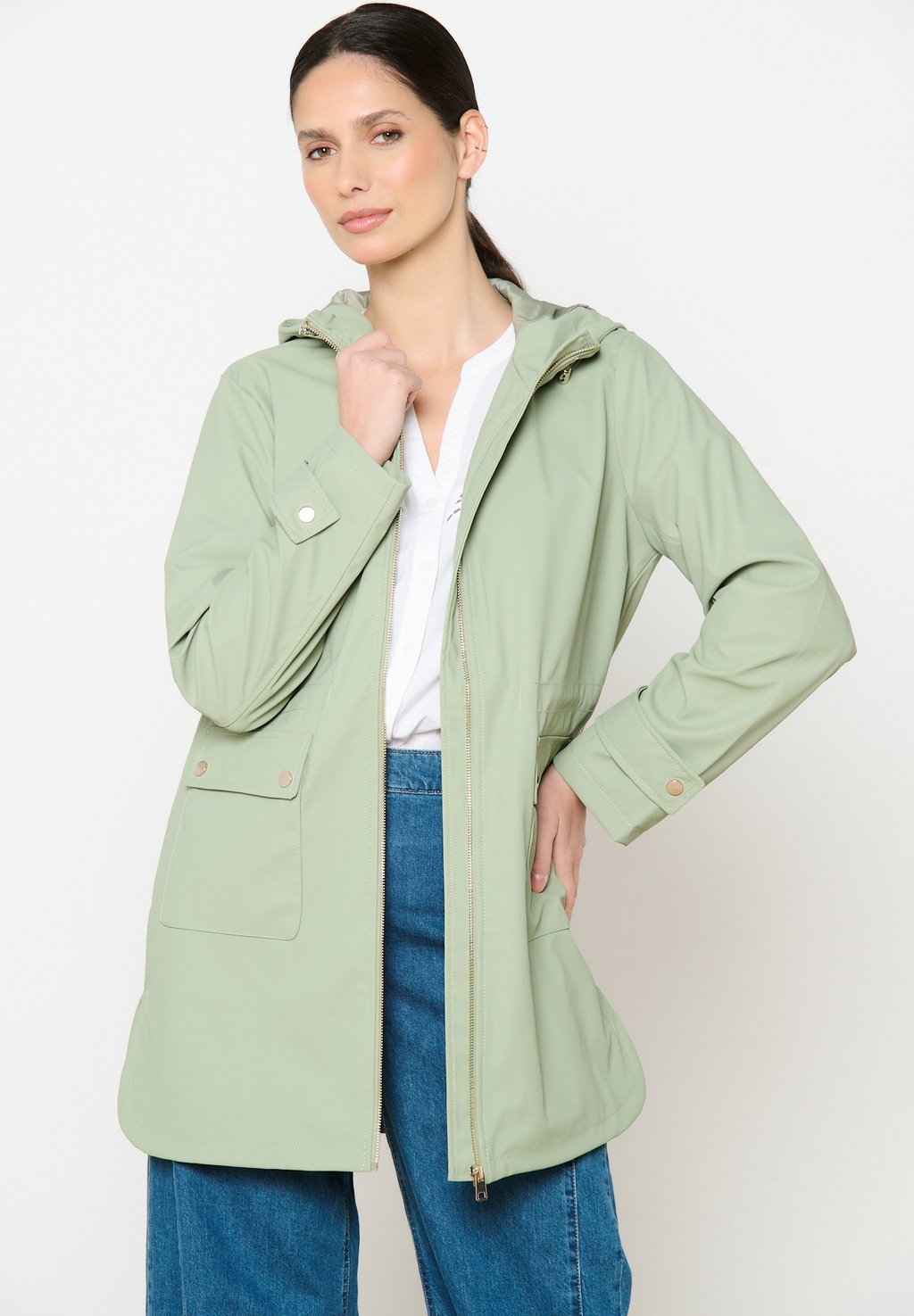 

Парка LolaLiza, цвет Khaki Faded