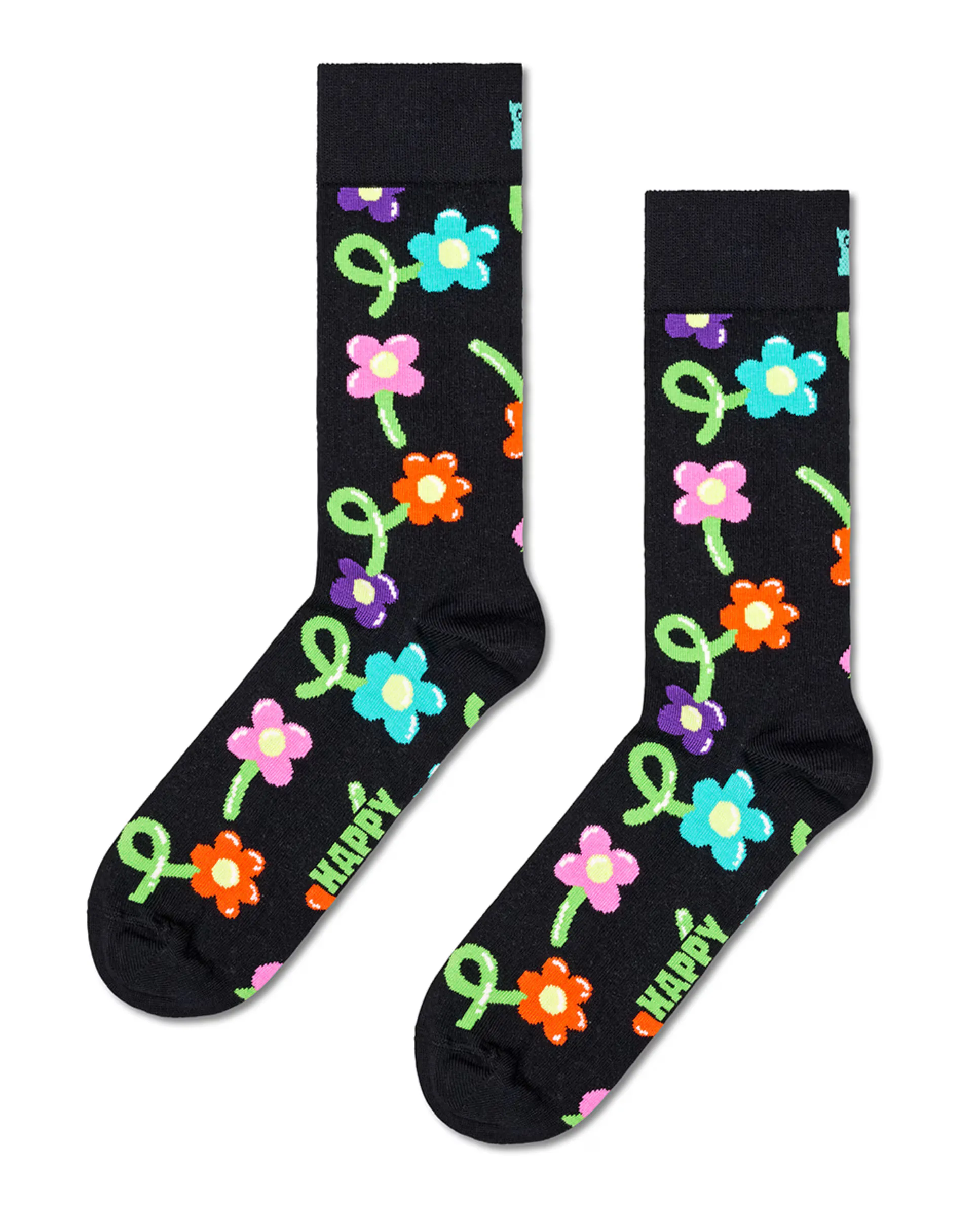

Необычные носки Happy Socks, черный
