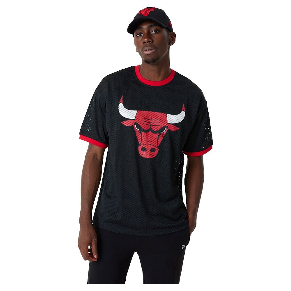 

Футболка New Era 60357112 NBA Team Logo Mesh Chicago Bulls, черный