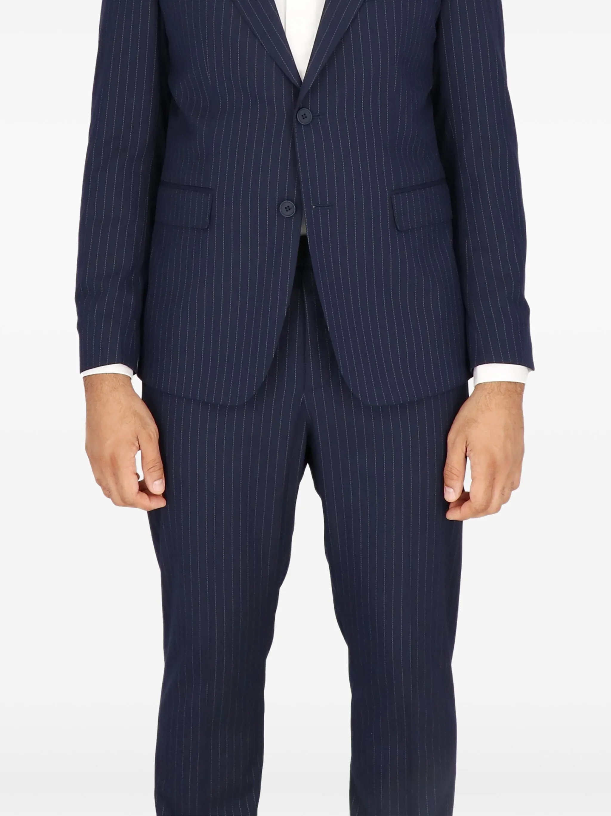 

Костюм в тонкую полоску Scotch & Soda, синий