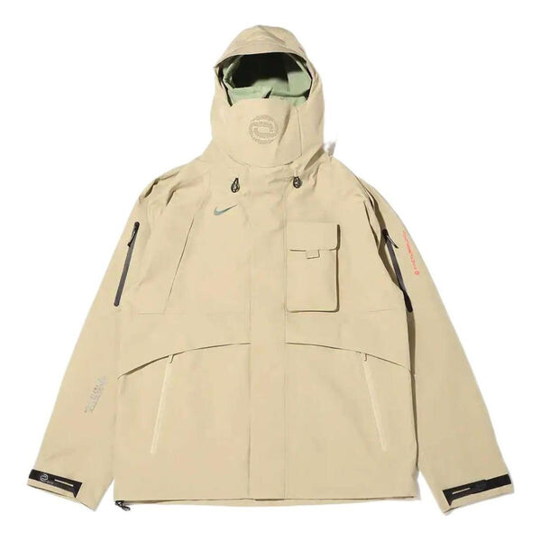 

Куртка Nike x Travis Scott Casual Hooded Jacket 'Khaki', мультиколор