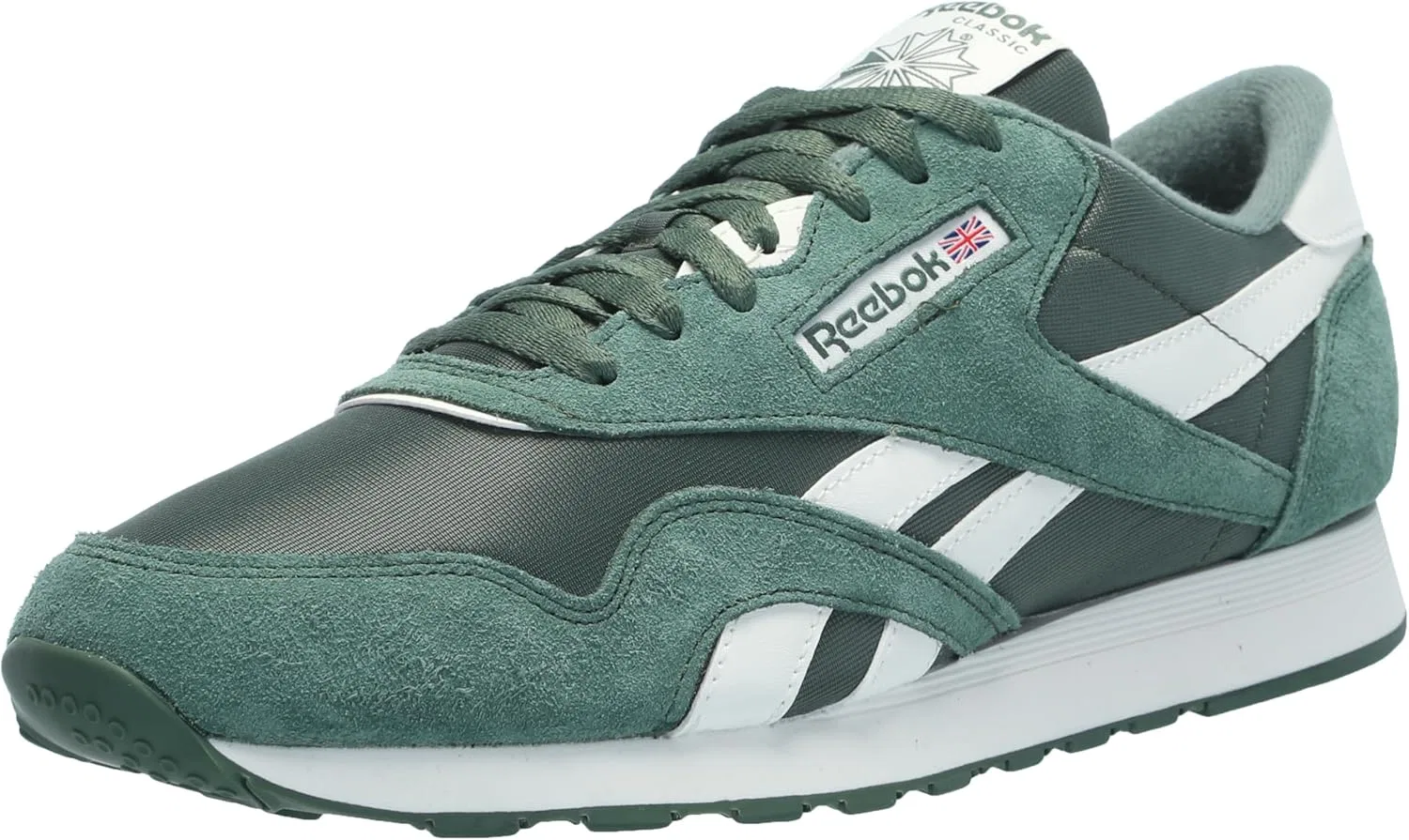 Мужские классические нейлоновые кроссовки Reebok, Escape Green Escape Green Chalk