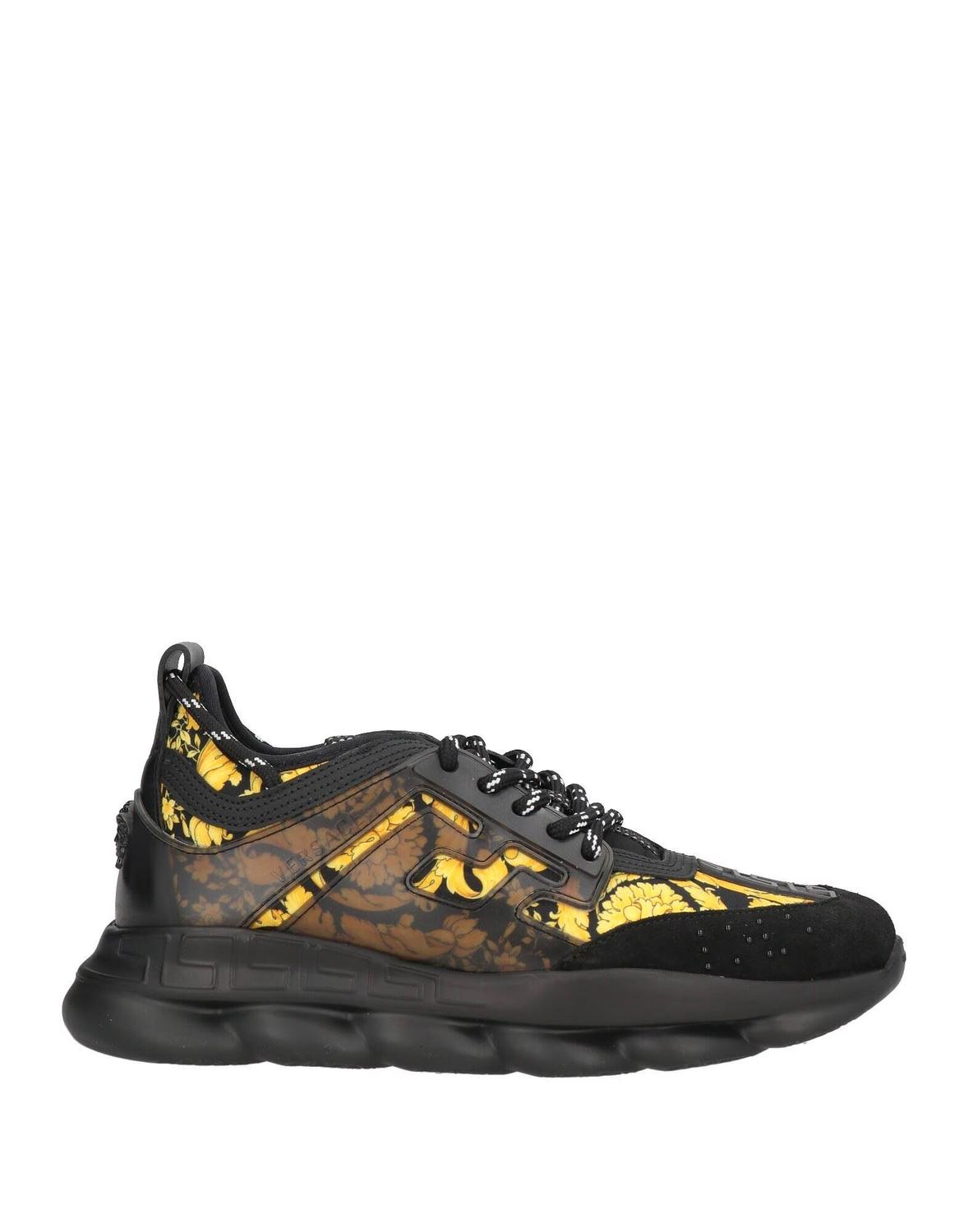 Кроссовки Chain Reaction Versace, черный
