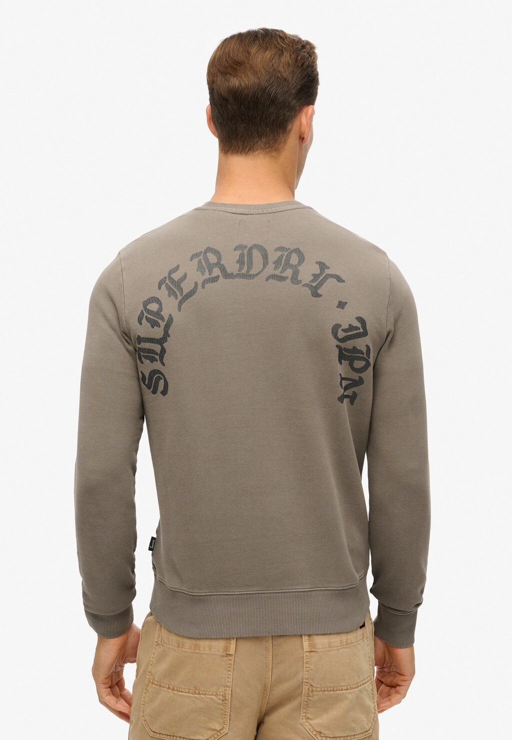 

Толстовка TATTOO GRAPHIC Superdry, темно-серый