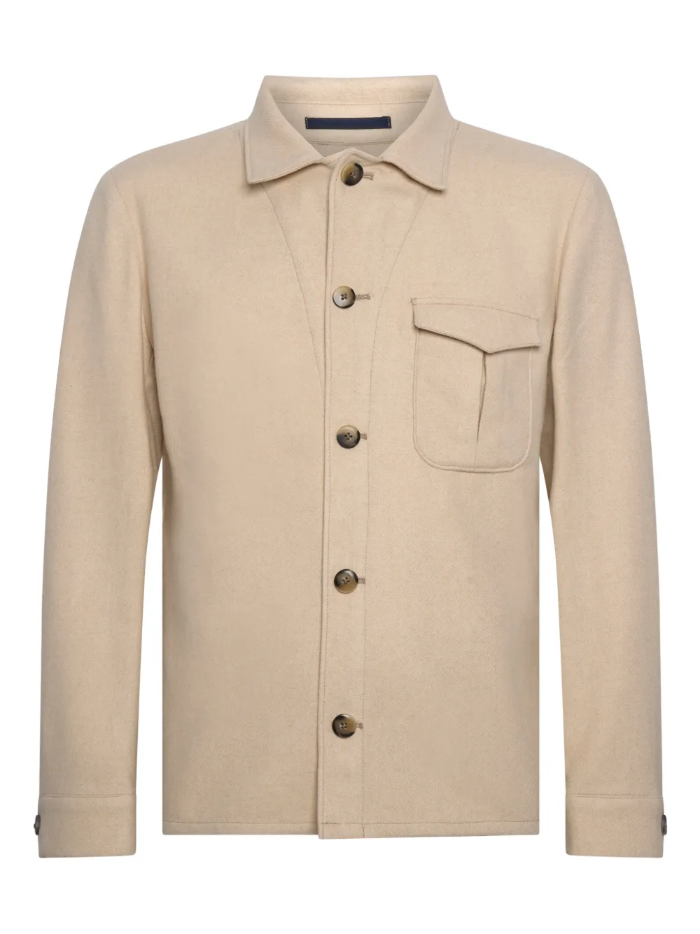 

Куртка с накладными карманами на пуговицах Franzese Collection, нейтральный