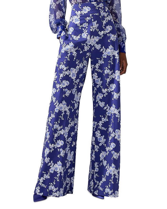 

Широкие брюки Carolina Herrera, синий