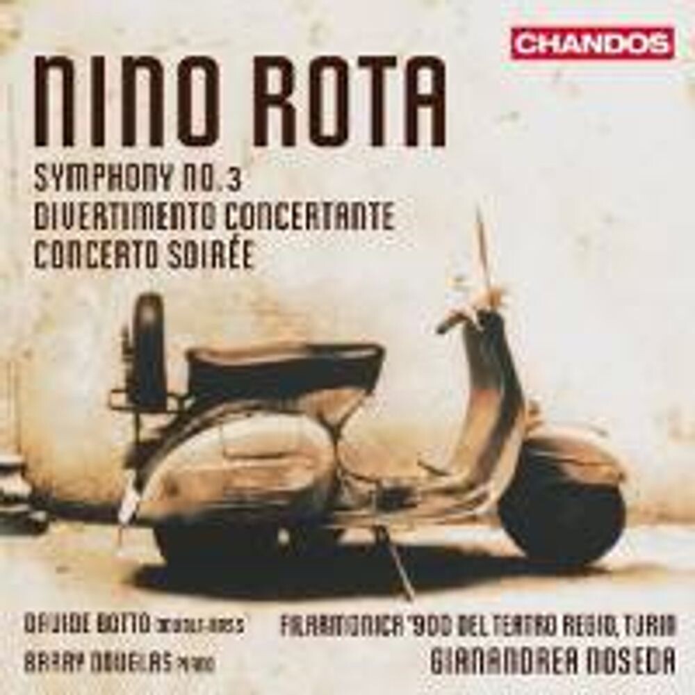 

Диск CD Rota:Symphony No. 3/Divertimento Co - Noseda